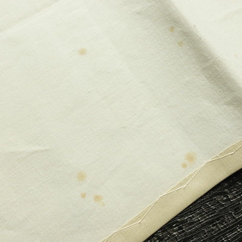 名古屋帯 太鼓柄 正絹 亀甲柄 通し仕立て なごや帯 リサイクル帯 帯 クリーム_画像19