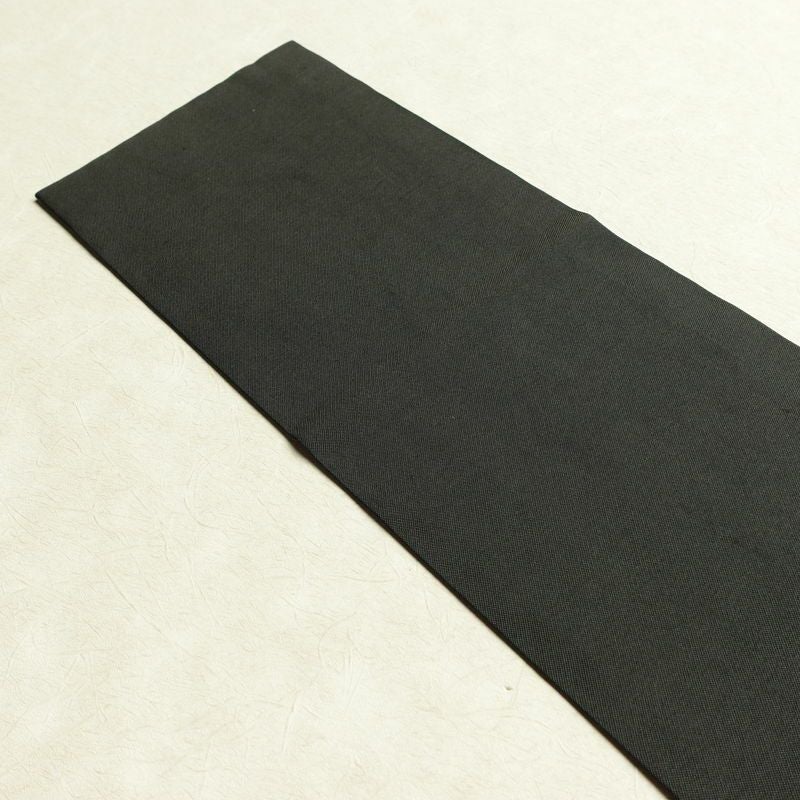 名古屋帯 太鼓柄 正絹 木の葉・植物柄 名古屋仕立て なごや帯 リサイクル帯 帯 芝 引箔 金・銀_画像15