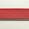 名古屋帯 全通柄 良品 正絹 縞柄・線柄 通し仕立て なごや帯 リサイクル帯 帯 カジュアル 赤・朱_画像16