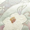 名古屋帯 太鼓柄 正絹 花柄 名古屋仕立て なごや帯 リサイクル帯 帯 箔 ピンク_画像4