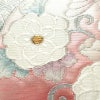 名古屋帯 太鼓柄 正絹 花柄 名古屋仕立て なごや帯 リサイクル帯 帯 箔 ピンク_画像6