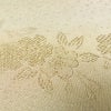 帯揚げ帯締めセット 美品 セット品 綸子 正絹 花柄 金糸 フォーマル 和装小物 黄・黄土色_画像9