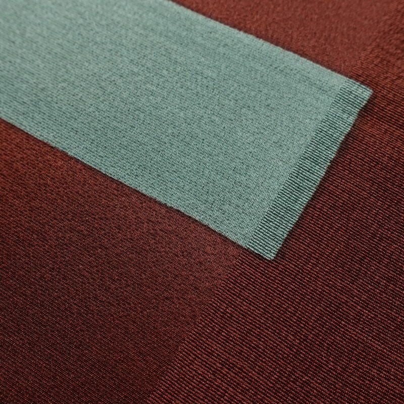 帯揚げ帯締めセット 美品 セット品 平組 正絹 その他の柄 モダン シンプル 和装小物 多色使い_画像7