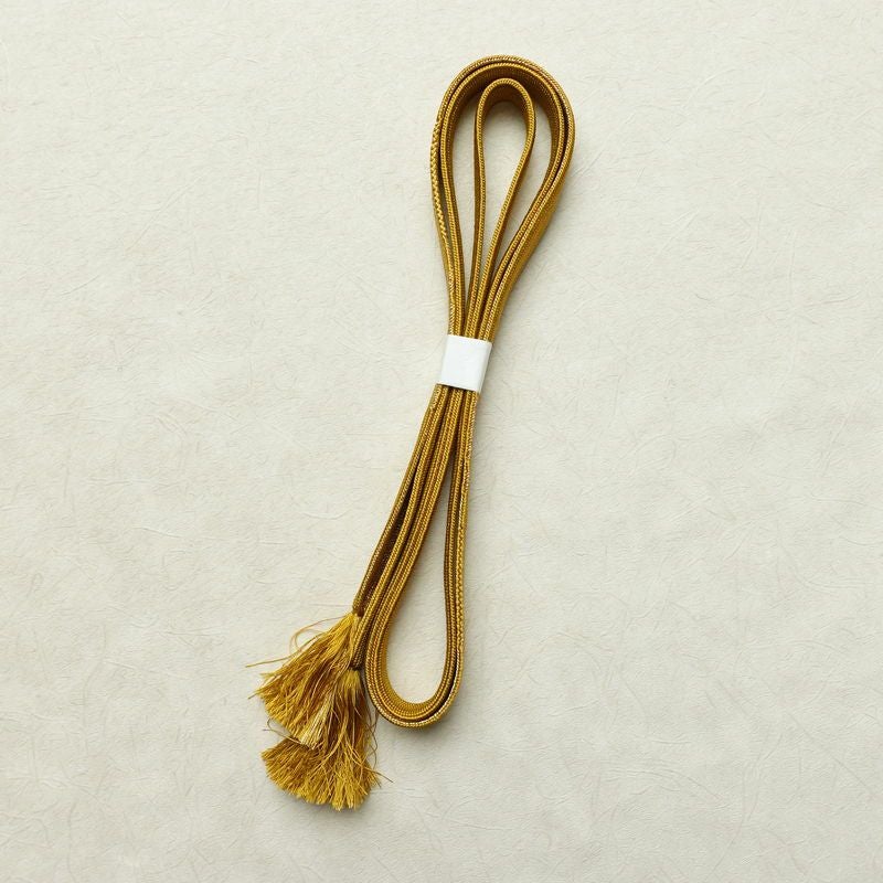 帯揚げ帯締めセット 美品 セット品 平組 正絹 その他の柄 モダン シンプル 和装小物 多色使い_画像13