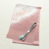 帯揚げ帯締めセット 良品 セット品 丹後ちりめん 平組 正絹 花柄 金糸 流水 フォーマル ピンク_画像1