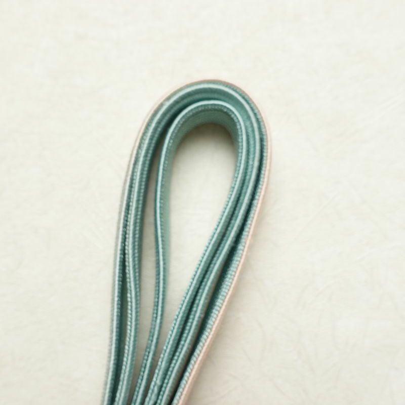 帯揚げ帯締めセット 良品 セット品 丹後ちりめん 平組 正絹 花柄 金糸 流水 フォーマル ピンク_画像14