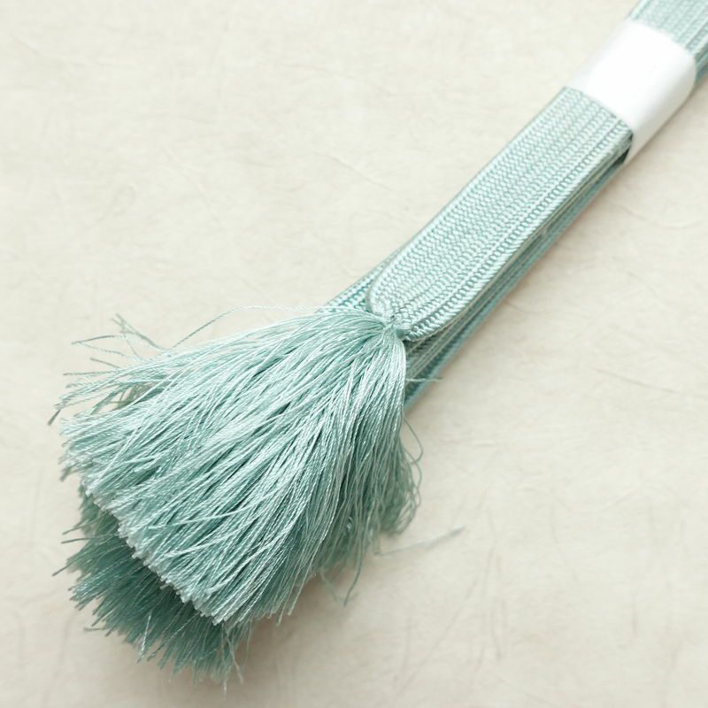 帯揚げ帯締めセット 良品 セット品 丹後ちりめん 平組 正絹 花柄 金糸 流水 フォーマル ピンク_画像17