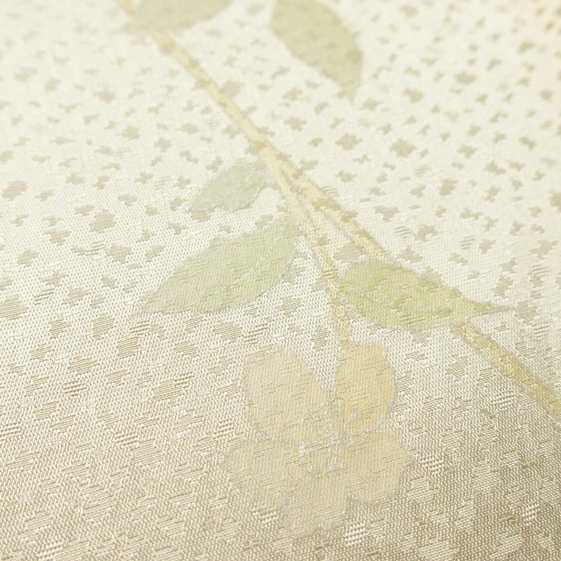 帯揚げ帯締めセット セット品 平組 正絹 花柄 シンプル 和装小物 橙_画像9