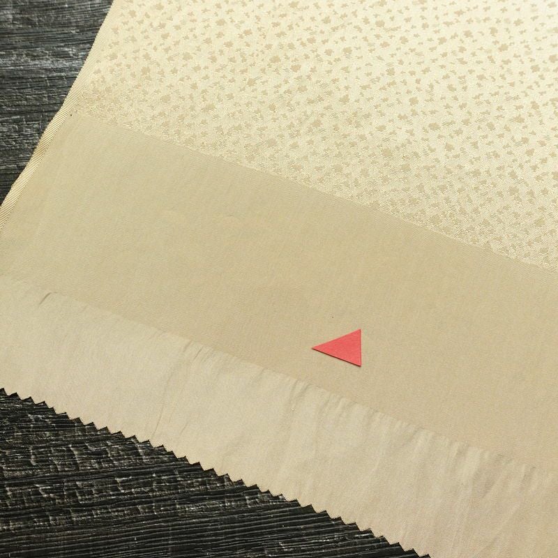 帯揚げ帯締めセット セット品 平組 正絹 花柄 シンプル 和装小物 橙_画像11