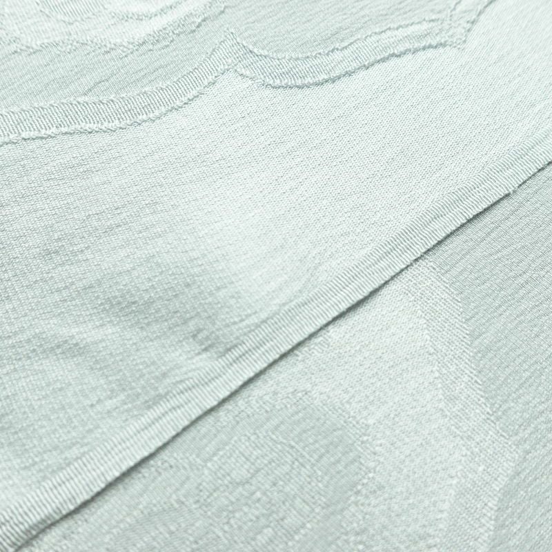 帯揚げ帯締めセット セット品 平組 正絹 幾何学柄・抽象柄 和装小物 青・紺_画像6