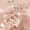 帯揚げ帯締めセット 良品 セット品 平組 正絹 花柄 箔 フォーマル くすみピンク サーモンピンク ピンク_画像10