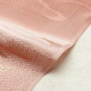 帯揚げ帯締めセット 良品 セット品 平組 正絹 花柄 箔 フォーマル くすみピンク サーモンピンク ピンク_画像12