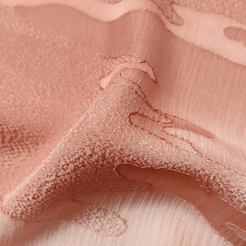 帯揚げ帯締めセット 良品 セット品 平組 正絹 花柄 箔 フォーマル くすみピンク サーモンピンク ピンク_画像13