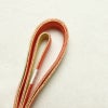 帯揚げ帯締めセット 良品 セット品 平組 正絹 花柄 箔 フォーマル くすみピンク サーモンピンク ピンク_画像15