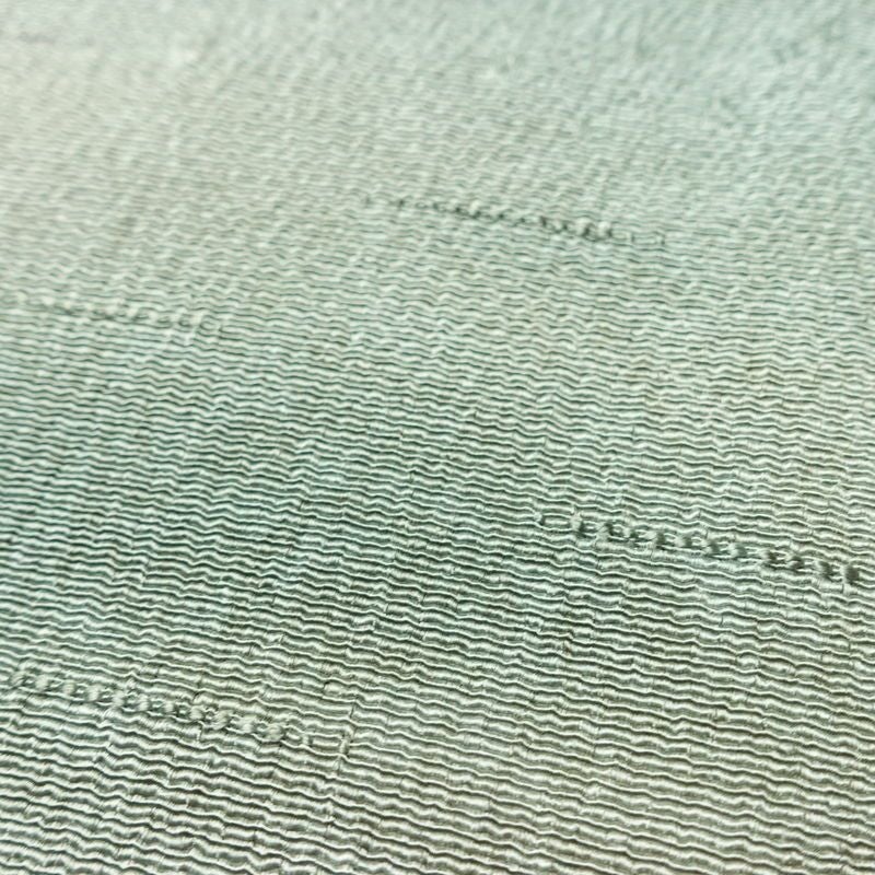 帯揚げ帯締めセット 美品 セット品 縮緬 正絹 その他の柄 シンプル 和装小物 緑・うぐいす色_画像10