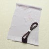 帯揚げ帯締めセット セット品 平組 正絹 花柄 シンプル 和装小物 紫・藤色_画像1