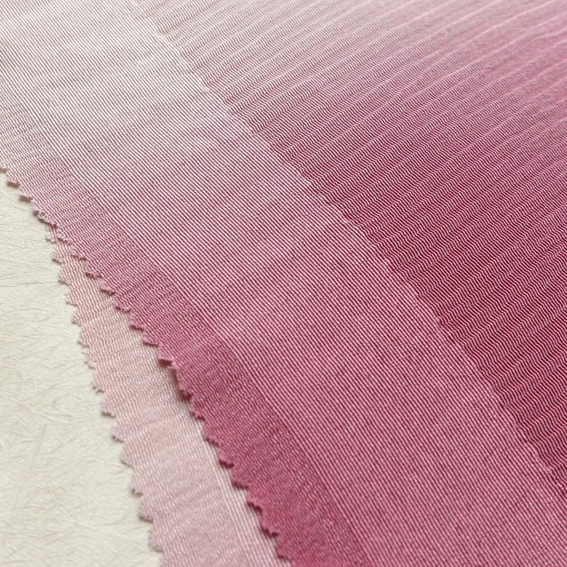 帯揚げ帯締めセット セット品 平組 正絹 縞柄・線柄 シンプル 和装小物 紫・藤色_画像5