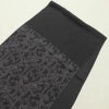 帯揚げ帯締めセット 美品 セット品 平組 正絹 古典柄 和装小物 扇面 グレー_画像2
