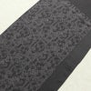 帯揚げ帯締めセット 美品 セット品 平組 正絹 古典柄 和装小物 扇面 グレー_画像3