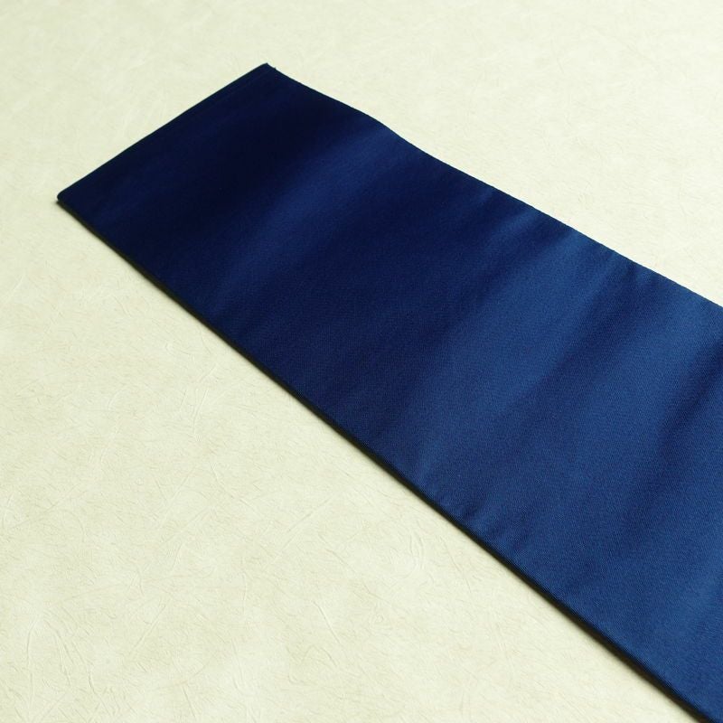 名古屋帯 太鼓柄 ポリエステル 古典柄 名古屋仕立て なごや帯 リサイクル帯 帯 箔 金糸 青・紺_画像16