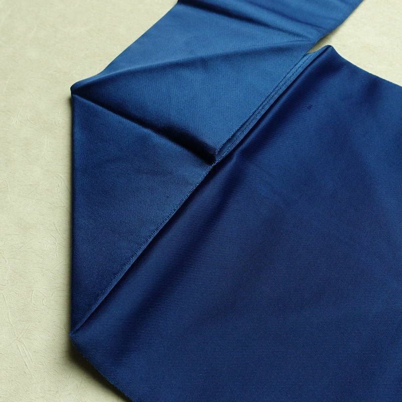 名古屋帯 太鼓柄 ポリエステル 古典柄 名古屋仕立て なごや帯 リサイクル帯 帯 箔 金糸 青・紺_画像19