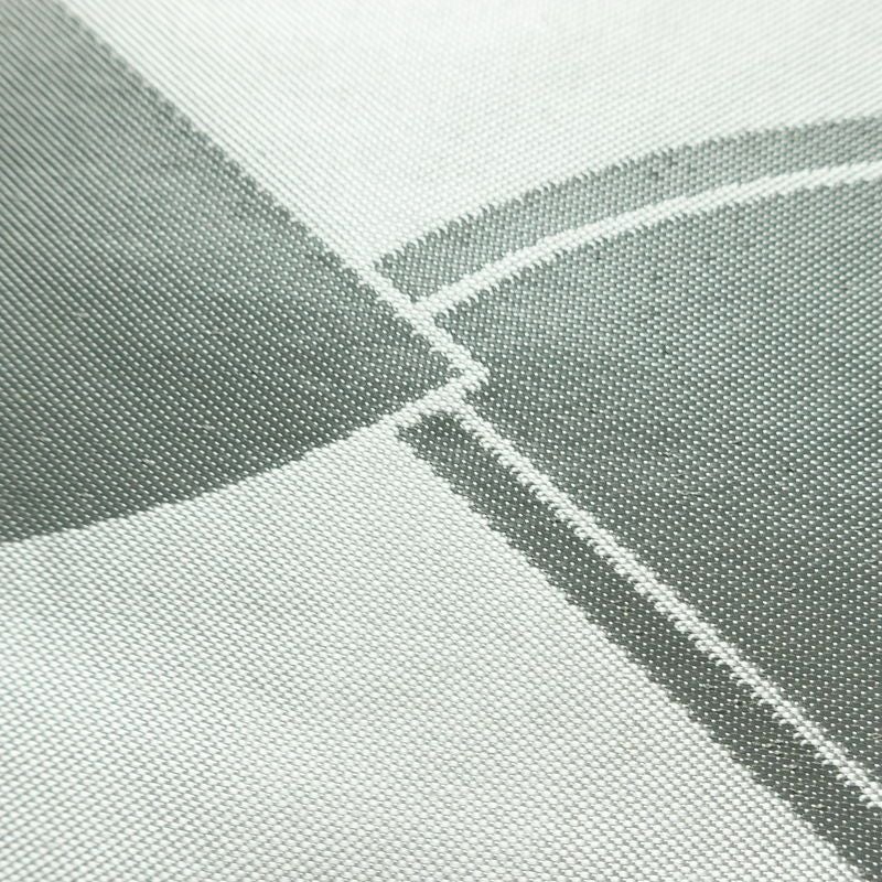 名古屋帯 六通柄 良品 正絹 古典柄 名古屋仕立て なごや帯 リサイクル帯 帯 グレー_画像3