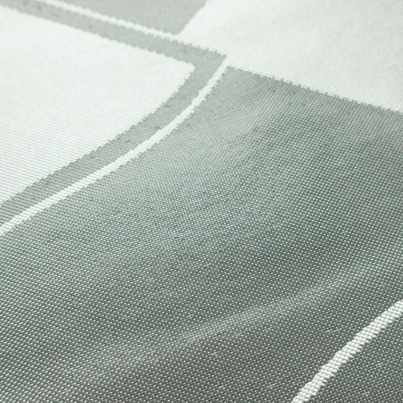 名古屋帯 六通柄 良品 正絹 古典柄 名古屋仕立て なごや帯 リサイクル帯 帯 グレー_画像5