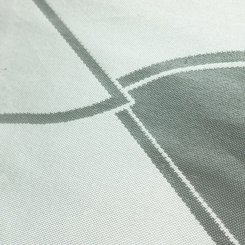 名古屋帯 六通柄 良品 正絹 古典柄 名古屋仕立て なごや帯 リサイクル帯 帯 グレー_画像6