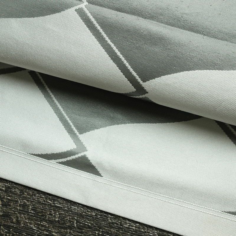 名古屋帯 六通柄 良品 正絹 古典柄 名古屋仕立て なごや帯 リサイクル帯 帯 グレー_画像7