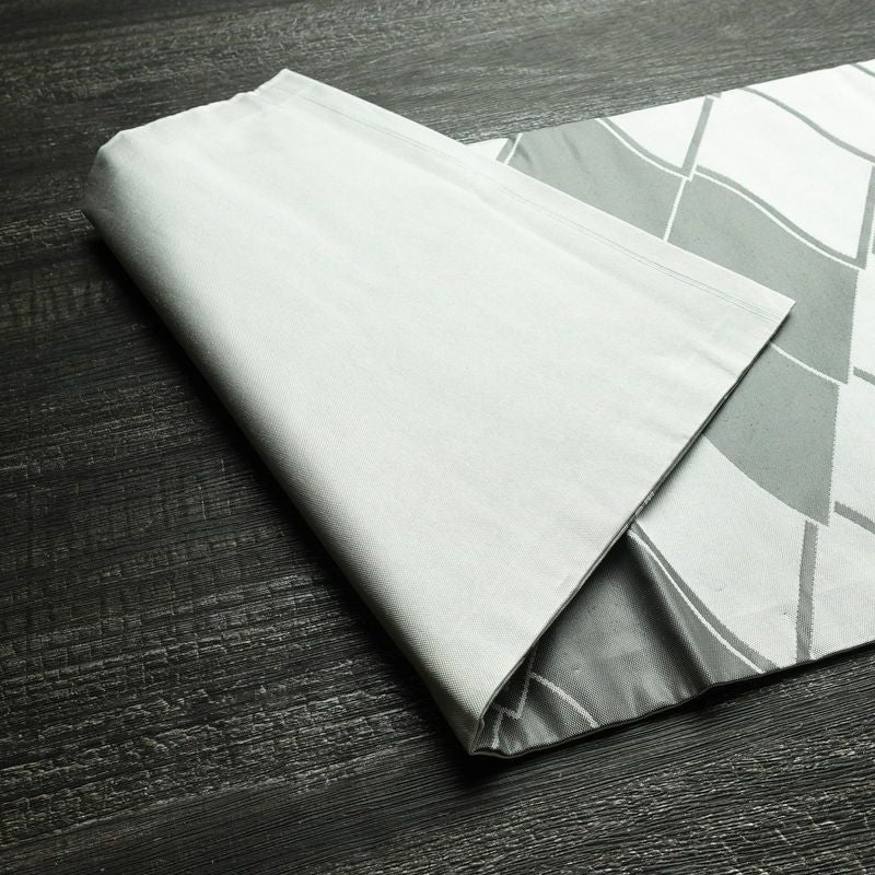 名古屋帯 六通柄 良品 正絹 古典柄 名古屋仕立て なごや帯 リサイクル帯 帯 グレー_画像9