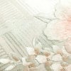 名古屋帯 太鼓柄 美品 正絹 花柄 名古屋仕立て なごや帯 リサイクル帯 帯 刺繍 箔 未使用品 桜 金・銀_画像6