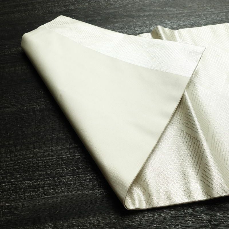 名古屋帯 太鼓柄 美品 正絹 花柄 名古屋仕立て なごや帯 リサイクル帯 帯 刺繍 箔 未使用品 桜 金・銀_画像9