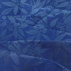 名古屋帯 全通柄 正絹 木の葉・植物柄 名古屋仕立て なごや帯 リサイクル帯 帯 青・紺_画像17