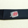 名古屋帯 太鼓柄 良品 正絹 花柄 松葉仕立て なごや帯 リサイクル帯 帯 青・紺_画像13