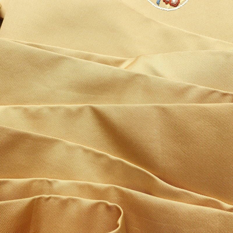 名古屋帯 太鼓柄 正絹 人物・動物柄 名古屋仕立て なごや帯 リサイクル帯 帯 刺繍 金糸 ベージュ_画像18