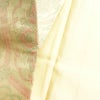 名古屋帯 六通柄 美品 正絹 亀甲柄 名古屋仕立て なごや帯 リサイクル帯 帯 未使用品 ベージュ_画像20
