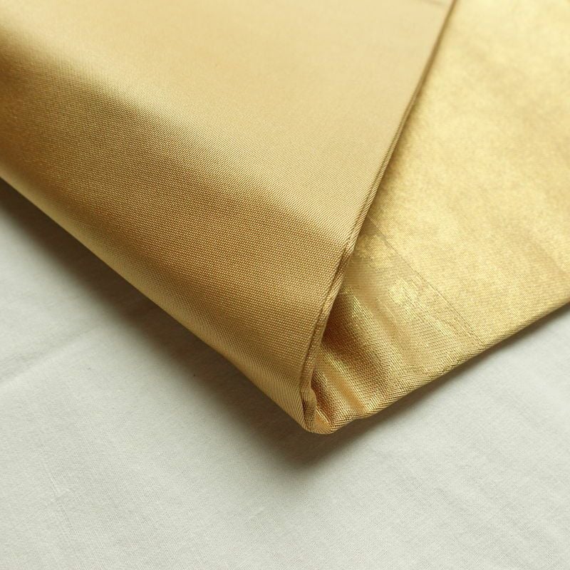 名古屋帯 葵箔錦織 六通柄 正絹 幾何学柄・抽象柄 通し仕立て なごや帯 リサイクル帯 帯 箔 金糸 金・銀_画像10