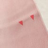 帯揚げ帯締めセット 良品 セット品 正絹 幾何学柄・抽象柄 フォーマル 上品 ピンク_画像11