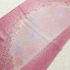 帯揚げ帯締めセット 美品 セット品 正絹 花柄 フォーマル 桜 ピンク_画像3