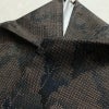 大島紬 正絹 風景柄 袷仕立て 身丈154cm 裄丈63cm リサイクル着物 着物 茶_画像16
