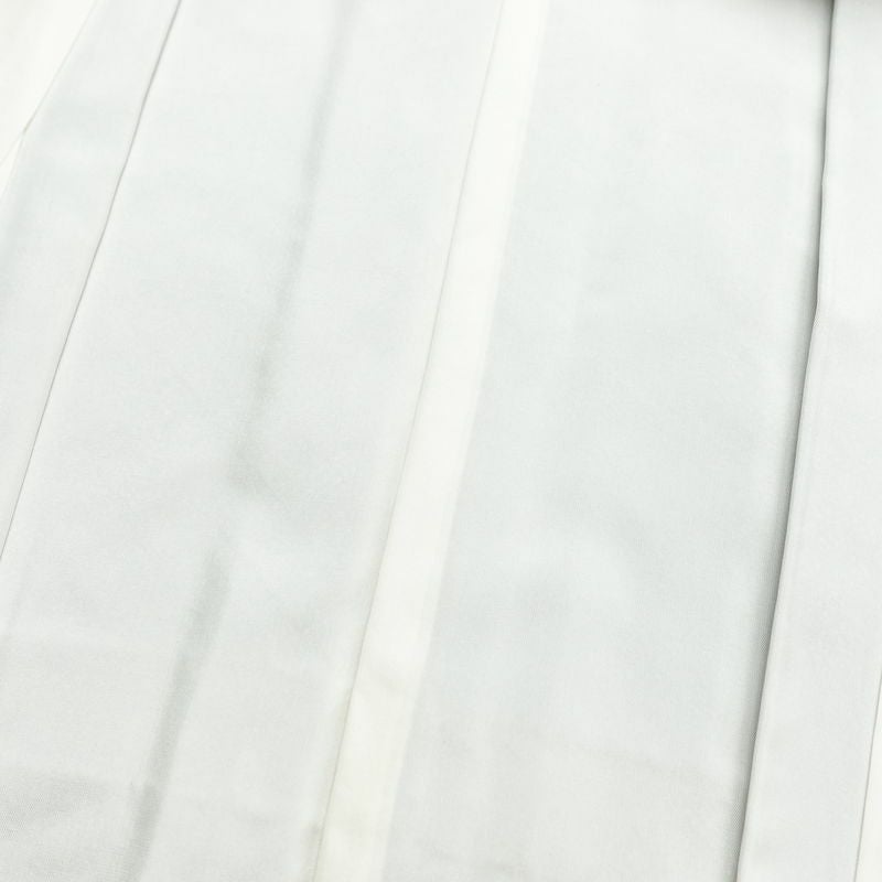 大島紬 しつけ糸付き 正絹 幾何学柄・抽象柄 袷仕立て 身丈160.5cm 裄丈63cm リサイクル着物 着物 グレー_画像18