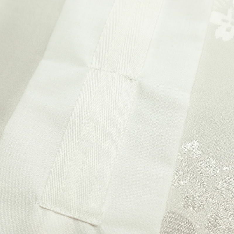 長襦袢 良品 振袖用 正絹 古典柄 袖無双・胴抜き 身丈124cm 裄丈65cm 蝶 リサイクル着物 ピンク_画像12