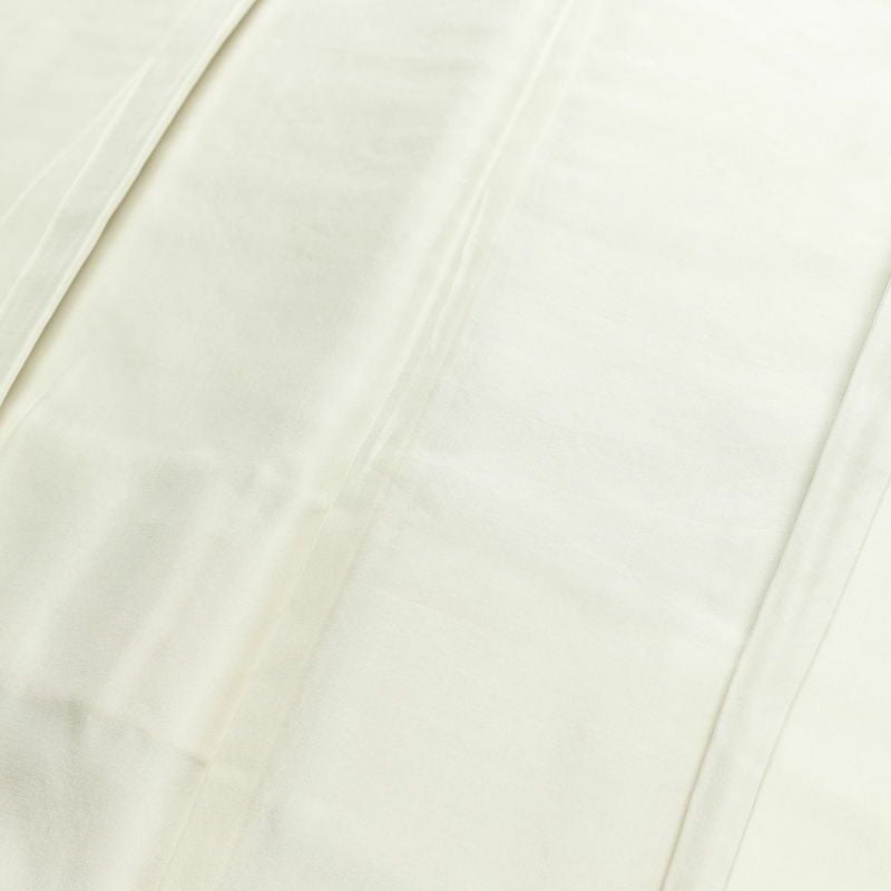 訪問着 加賀友禅 紬訪問着 元子 落款入り 正絹 花柄 袷仕立て 身丈160.5cm 裄丈68cm リサイクル着物 一部しつけ糸付き 着物 紬地 クリーム_画像19