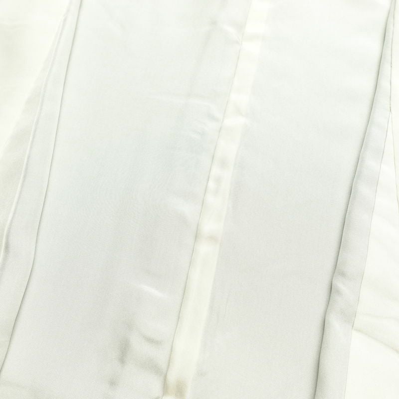 色留袖 松尾光琳 落款入り 縮緬 一つ紋付き 正絹 木の葉・植物柄 袷仕立て 身丈170cm 裄丈69.5cm リサイクル着物 着物 箔 共八掛 金彩 緑・うぐいす色_画像19