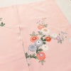 付け下げ 縮緬 一つ紋付き 伊達衿付き 正絹 花柄 袷仕立て 身丈160.5cm 裄丈65.5cm リサイクル着物 着物 入学式 七五三 フォーマル 菊 ピンク_画像12