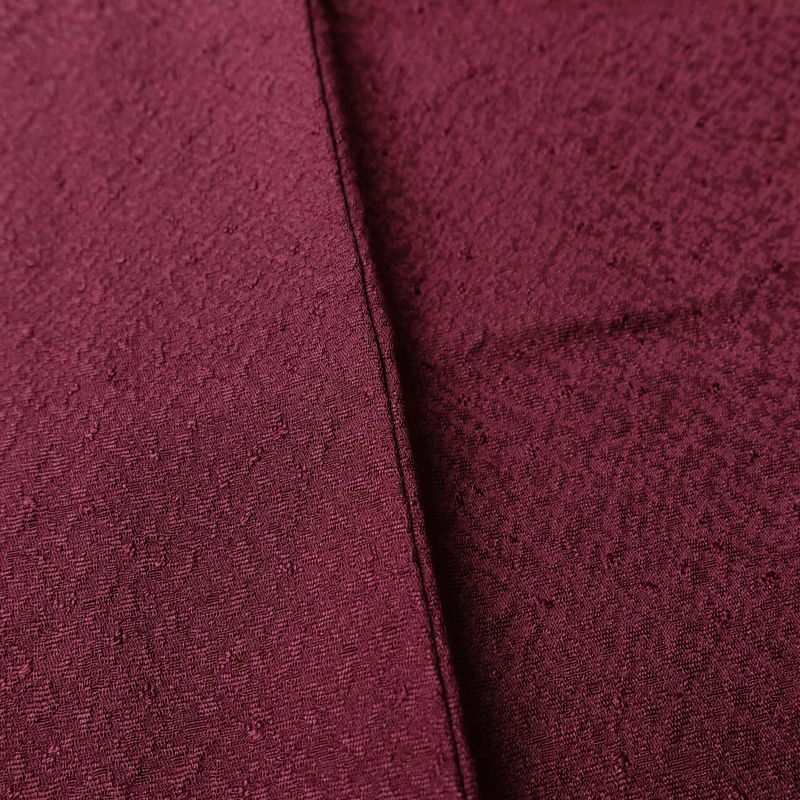 色無地 良品 しつけ糸付き 正絹 無地 袷仕立て 身丈157cm 裄丈63cm リサイクル着物 着物 お茶会 シンプル 紫・藤色_画像10