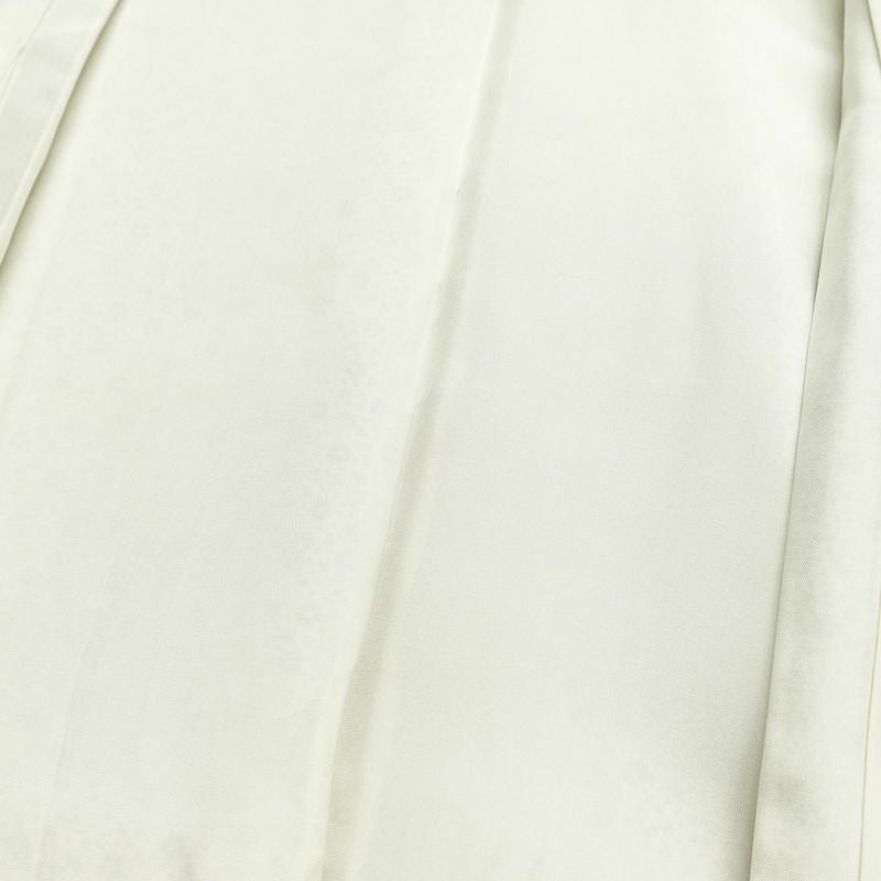 小紋 良品 総柄 正絹 花柄 袷仕立て 身丈157.5cm 裄丈63cm リサイクル着物 着物 白_画像19