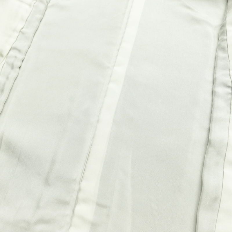 小紋 本蒔蝋染工芸作家 木村勝美 良品 丹後ちりめん 落款入り 縮緬 一つ紋付き 正絹 その他の柄 袷仕立て 身丈161.5cm 裄丈64.5cm リサイクル着物 着物 フォーマル シンプル 黄・黄土色_画像18