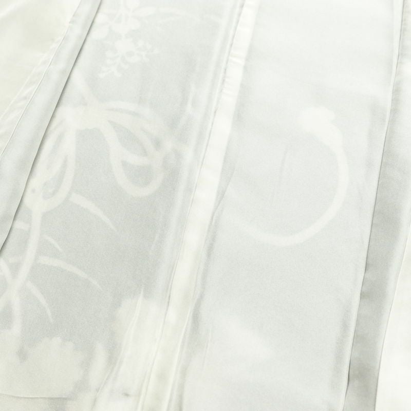 振袖 正絹 古典柄 袷仕立て 身丈162.5cm 裄丈67.5cm リサイクル着物 着物 箔 金彩 成人式 二十歳 二十歳の集い パーティー フォーマル 萩 松 菊 青・紺_画像18