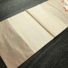 名古屋帯 太鼓柄 正絹 古典柄 名古屋仕立て なごや帯 リサイクル帯 帯 金糸 シンプル ベージュ_画像9